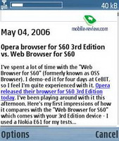 обзор nokia web browser s60 (oss browser)